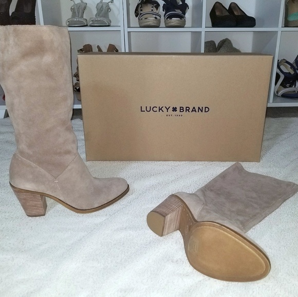 Lucky Brand Shoes - NWB Lucky Brand Suede Boots